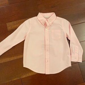 Janie and Jack boys size 18 - 24 months pink button down